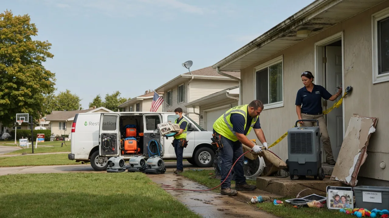 Water Damage Restoration in Souris, ND near me